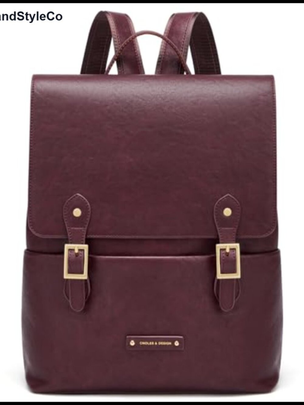 Women Leather Backpack Purse Fashion Travel Laptop Bag
